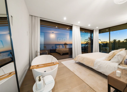 LUXURY FIVE-BEDROOM BEACHFRONT VILLA ON ESTEPONA’S NEW GOLDEN MILE