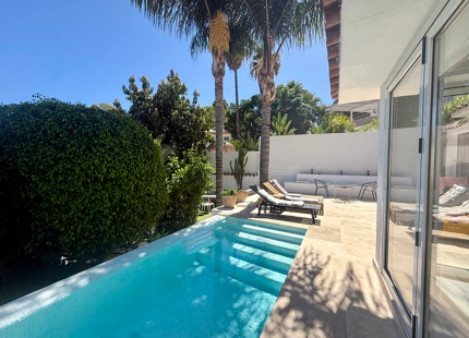 One-level villa with heated pool in Nueva Andalucía, Marbella