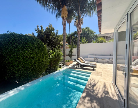 One-level villa with heated pool in Nueva Andalucía, Marbella