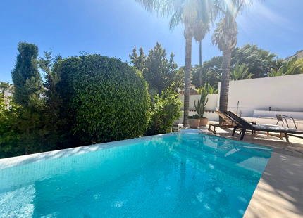 One-level villa with heated pool in Nueva Andalucía, Marbella
