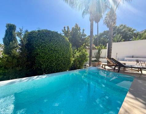 One-level villa with heated pool in Nueva Andalucía, Marbella