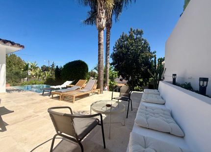 One-level villa with heated pool in Nueva Andalucía, Marbella