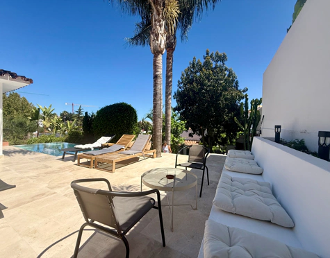 One-level villa with heated pool in Nueva Andalucía, Marbella