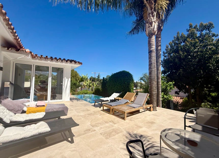 One-level villa with heated pool in Nueva Andalucía, Marbella