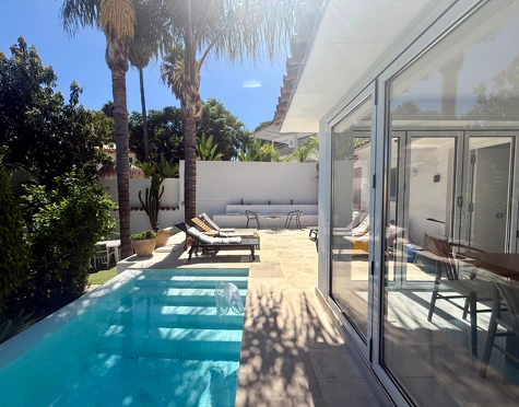 One-level villa with heated pool in Nueva Andalucía, Marbella