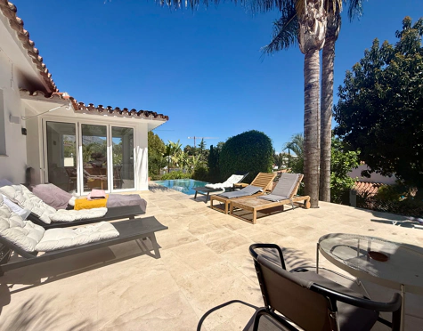 One-level villa with heated pool in Nueva Andalucía, Marbella