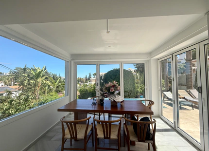 One-level villa with heated pool in Nueva Andalucía, Marbella