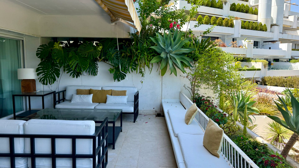 Apartment for long term rent in Marbella Golden Mile