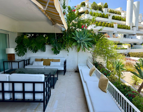 Apartment for long term rent in Marbella Golden Mile