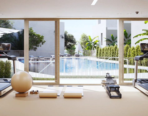 CONTEMPORARY SEA VIEW SEMI-DETACHED VILLAS IN MIJAS