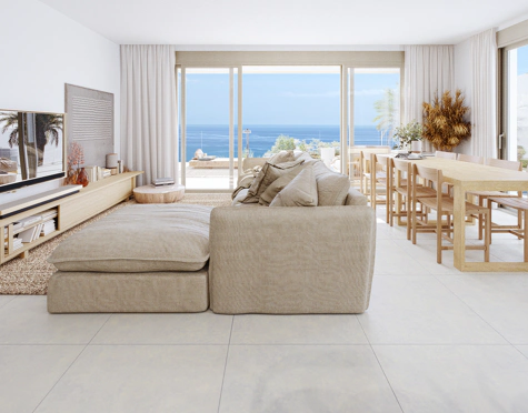 CONTEMPORARY SEA VIEW SEMI-DETACHED VILLAS IN MIJAS