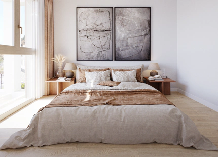 CONTEMPORARY SEA VIEW SEMI-DETACHED VILLAS IN MIJAS