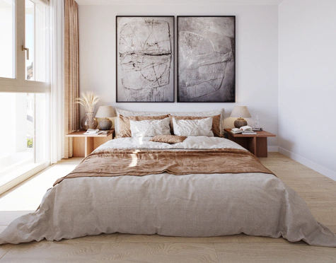 CONTEMPORARY SEA VIEW SEMI-DETACHED VILLAS IN MIJAS