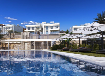 CONTEMPORARY SEA VIEW SEMI-DETACHED VILLAS IN MIJAS