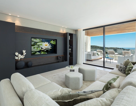 CONTEMPORARY SEA VIEW VILLA IN LA QUINTA
