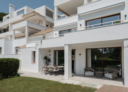 CONTEMPORARY GROUND FLOOR DUPLEX IN NUEVA ANDALUCÍA