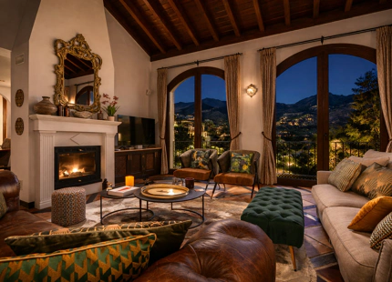 CHARMING LUXURY VILLA WITH INCREDIBLE PANORAMIC VIEWS IN BENAHAVÍS