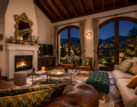 CHARMING LUXURY VILLA WITH INCREDIBLE PANORAMIC VIEWS IN BENAHAVÍS