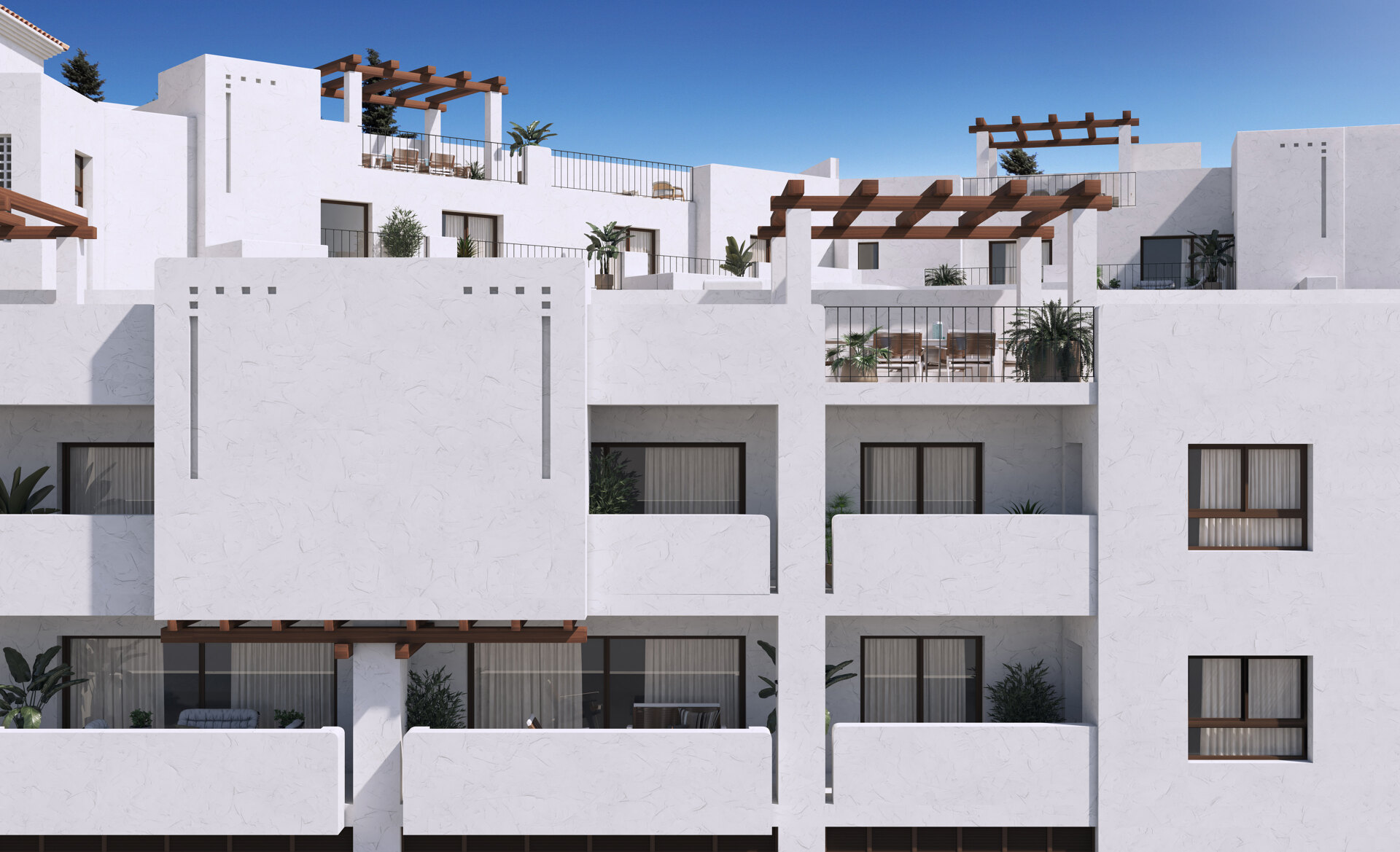 Fuente Lirios, apartamentos y áticos en el centro de Benahavís
