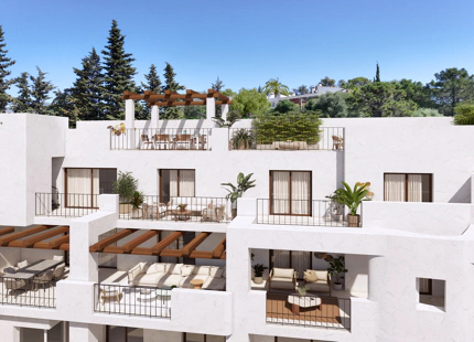 Fuente Lirios, apartments and penthouses in the center of Benahavís