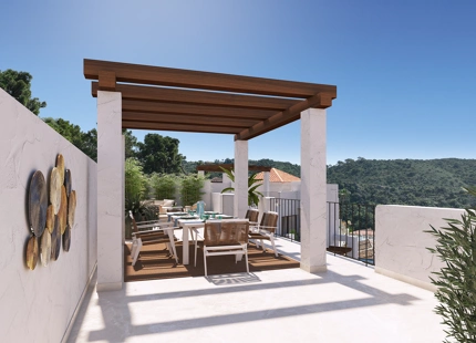 Fuente Lirios, apartments and penthouses in the center of Benahavís
