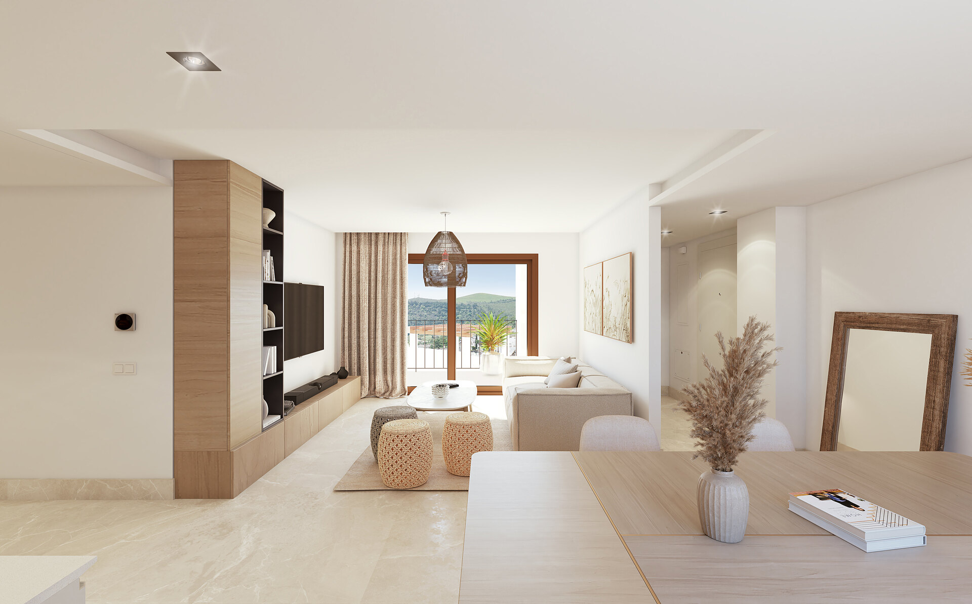 Fuente Lirios, apartamentos y áticos en el centro de Benahavís