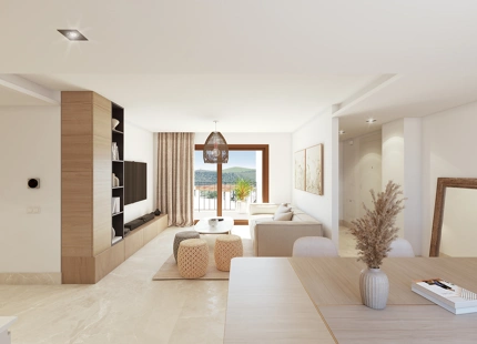 Fuente Lirios, apartments and penthouses in the center of Benahavís