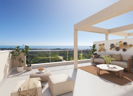 Valley Views, exclusive apartments and penthouses with sea views in Mijas.