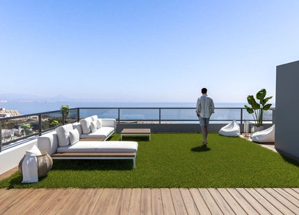 Iconic, contemporary apartments with seaviews in Gran Alacant, Alicante