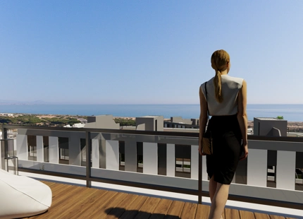 Iconic, contemporary apartments with seaviews in Gran Alacant, Alicante
