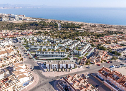 Iconic, contemporary apartments with seaviews in Gran Alacant, Alicante