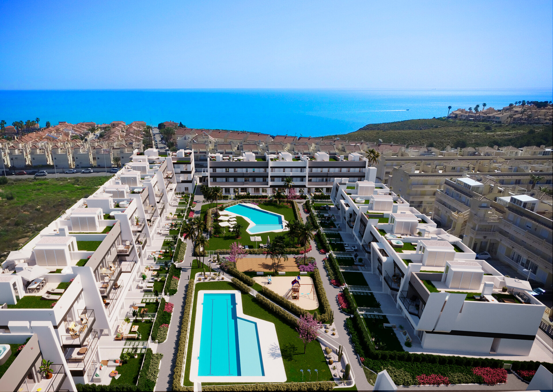 Amara, apartamentos cuidadosamente diseñados en Gran Alacant