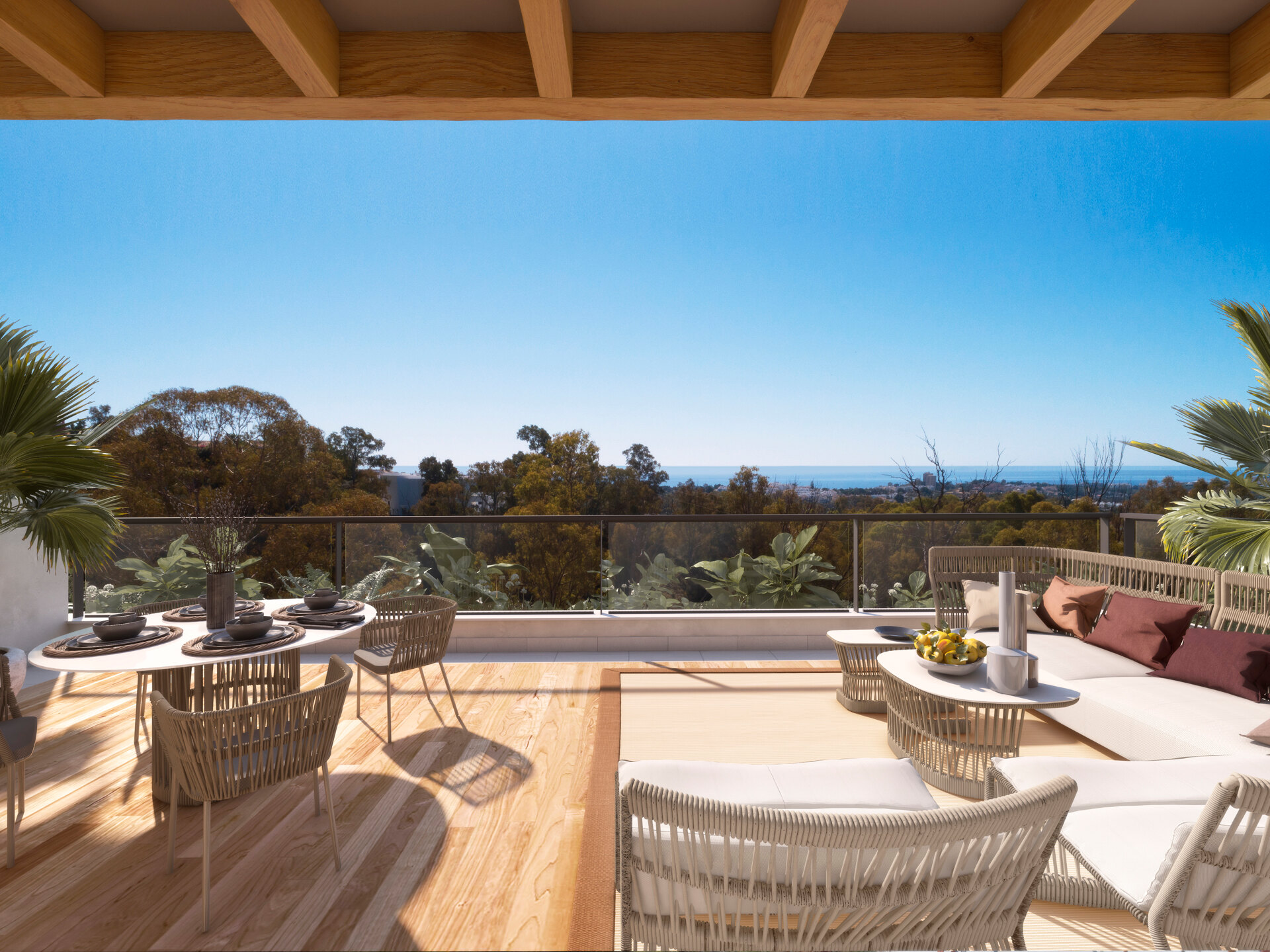 Marbella Lake, a modern development at the heart of Golf Valley in Nueva Andalucía.