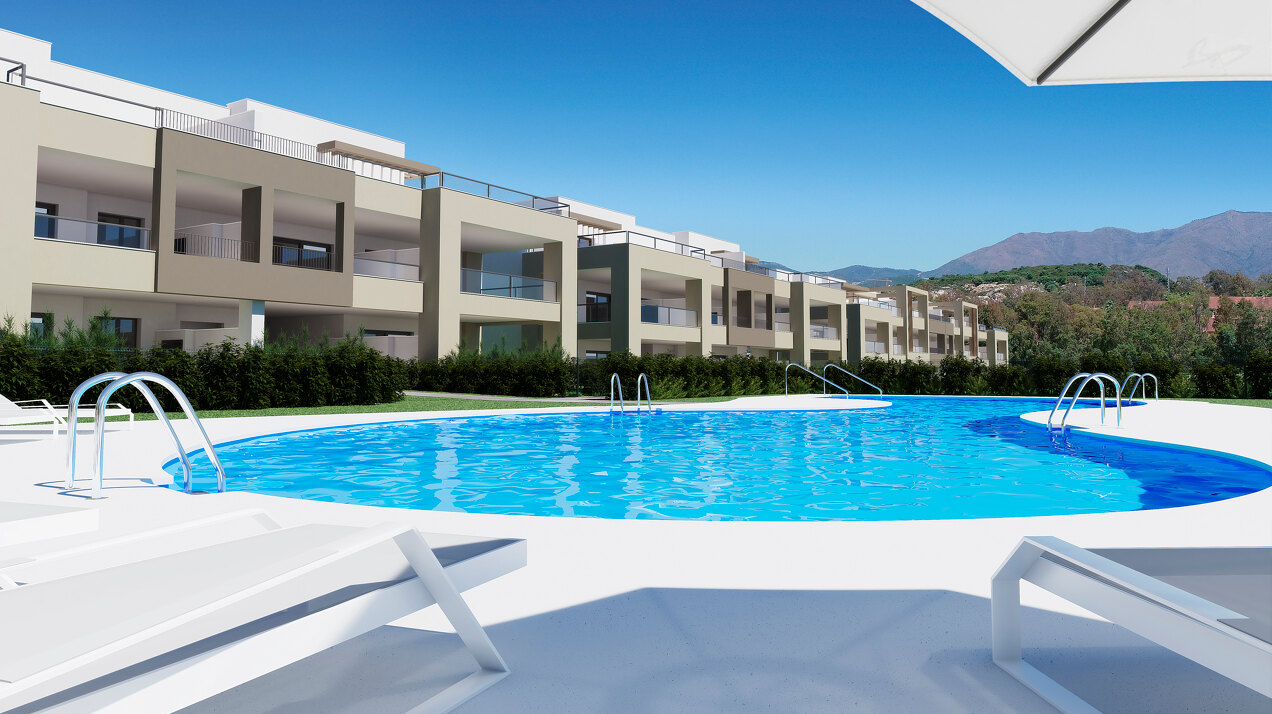 Solemar, contemporary apartments with amazing seaviews in Casares Beach.
