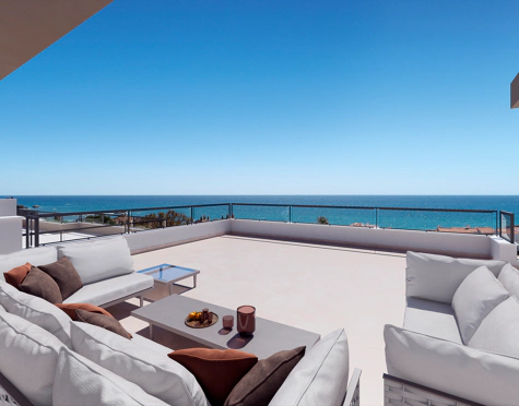 Solemar, contemporary apartments with amazing seaviews in Casares Beach.