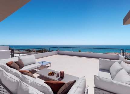 Solemar, contemporary apartments with amazing seaviews in Casares Beach.