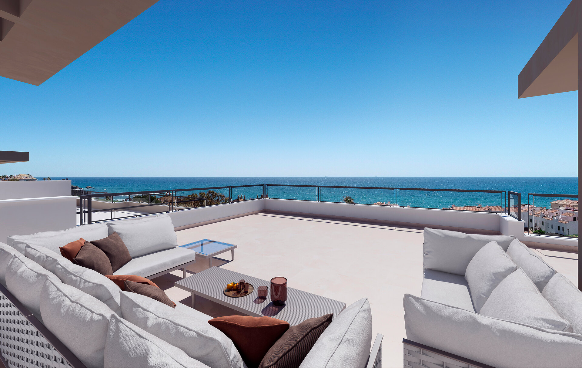 Solemar, contemporary apartments with amazing seaviews in Casares Beach.