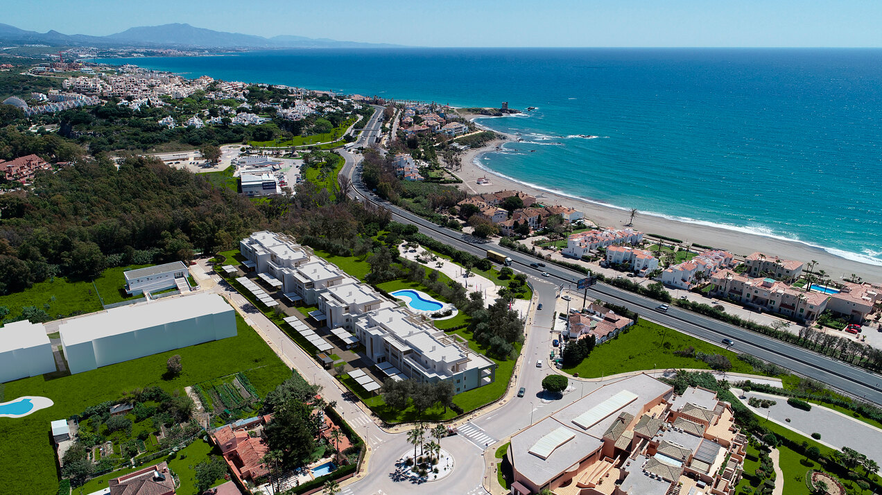 Solemar, contemporary apartments with amazing seaviews in Casares Beach.