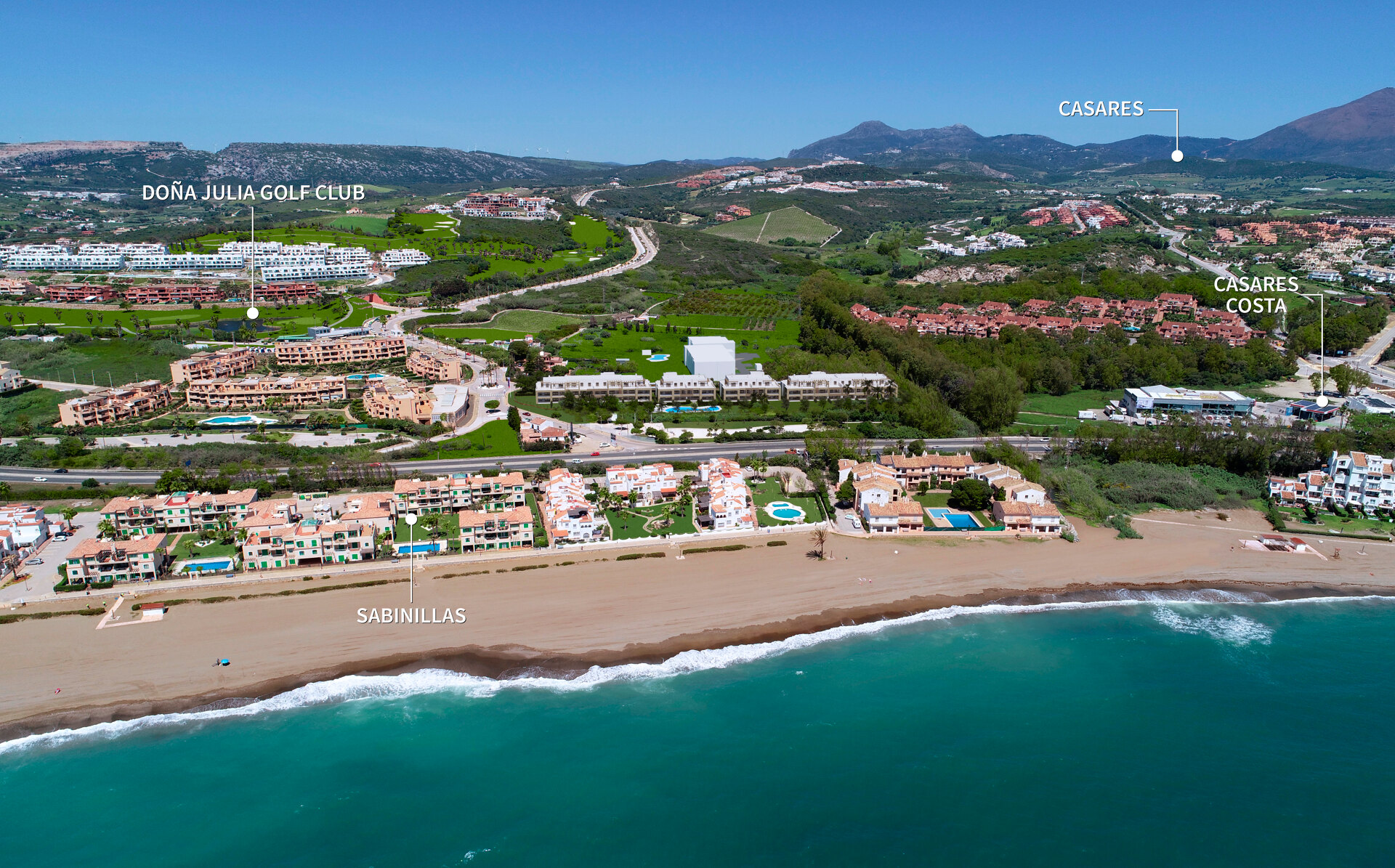 Solemar, contemporary apartments with amazing seaviews in Casares Beach.