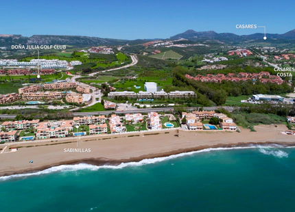 Solemar, contemporary apartments with amazing seaviews in Casares Beach.