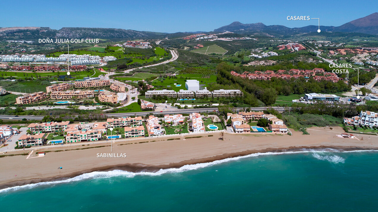 Solemar, contemporary apartments with amazing seaviews in Casares Beach.