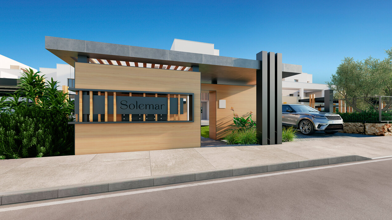 Solemar, contemporary apartments with amazing seaviews in Casares Beach.