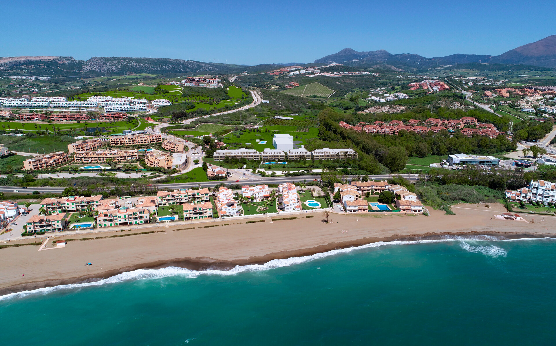 Solemar, contemporary apartments with amazing seaviews in Casares Beach.