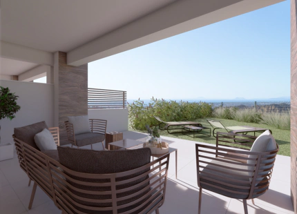 Almazara Views, adosadas de estilo contemporáneo y totalmente integradas en la naturaleza.