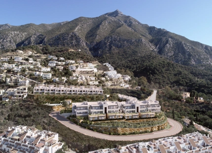 Almazara Views, adosadas de estilo contemporáneo y totalmente integradas en la naturaleza.