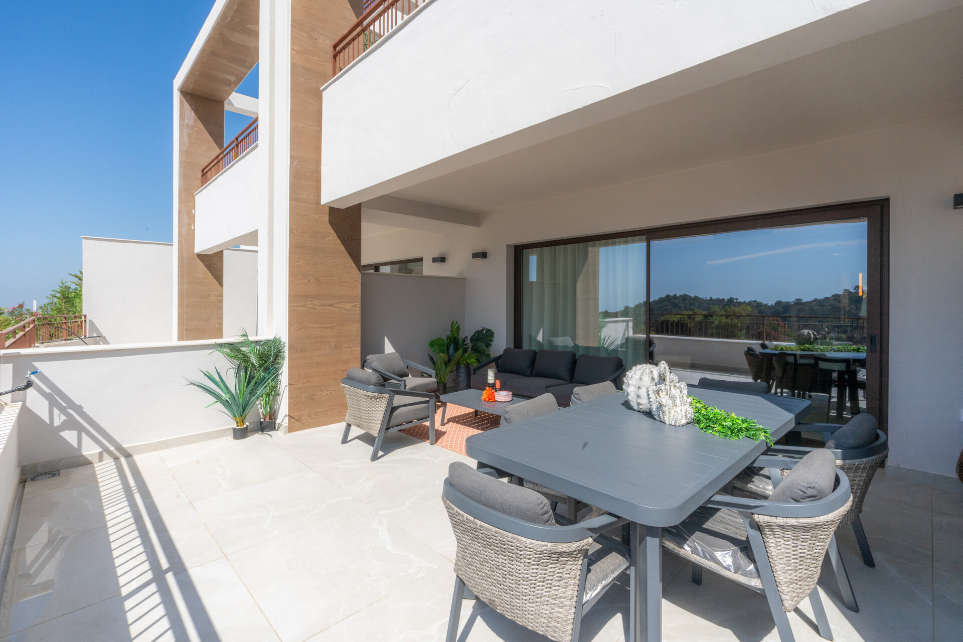 Almazara Views, contemporary townhouses fully integrated in nature.