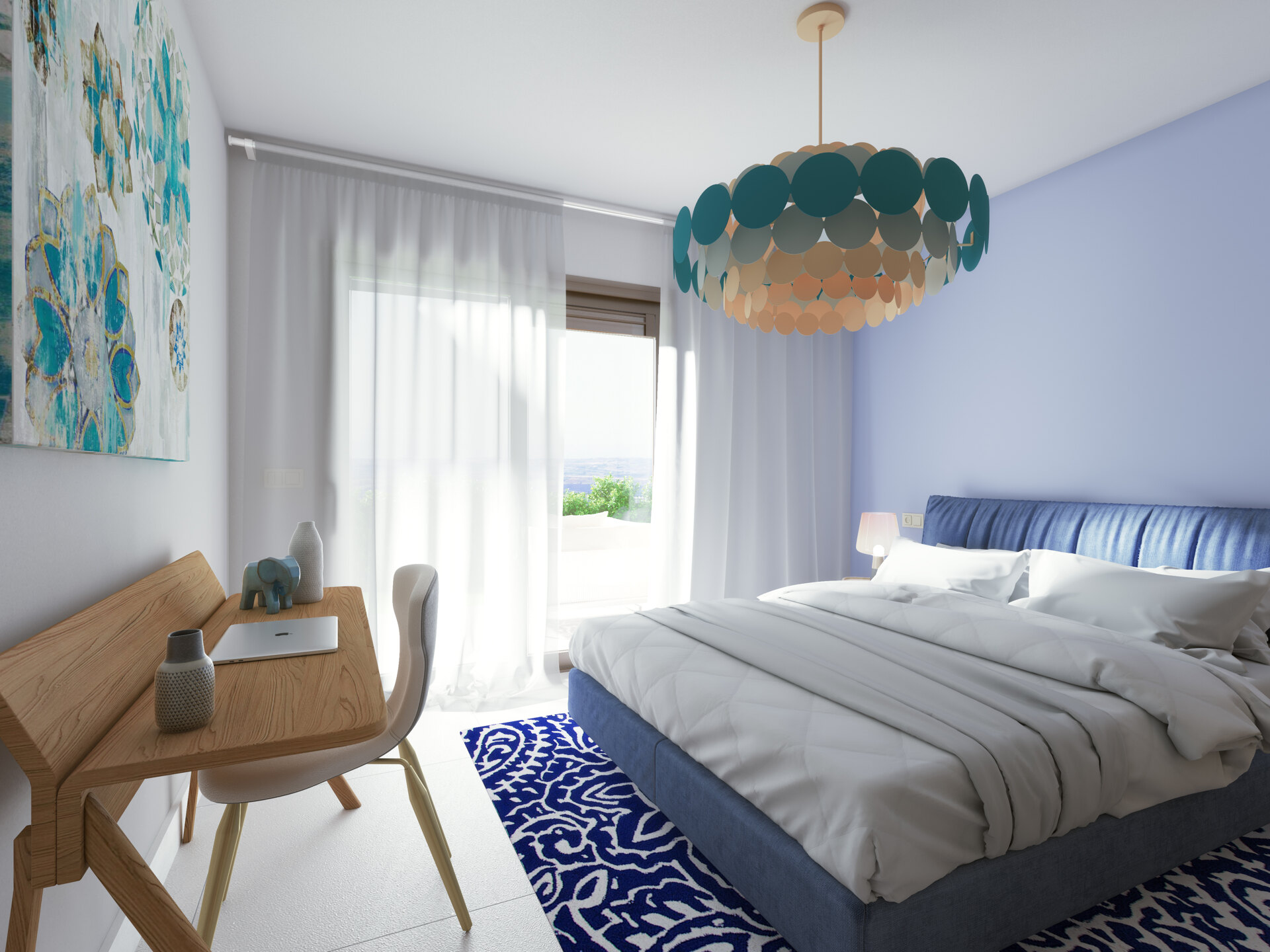 Almazara Views, contemporary townhouses fully integrated in nature.