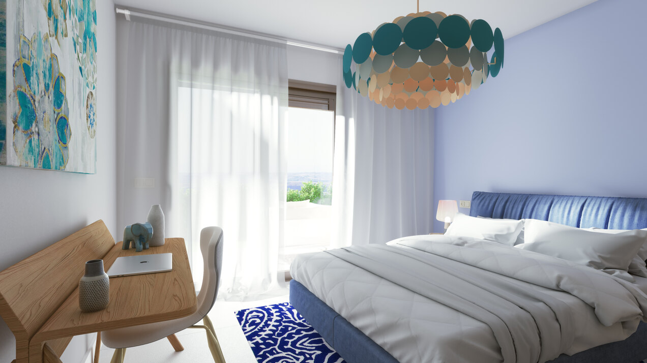 Almazara Views, contemporary townhouses fully integrated in nature.