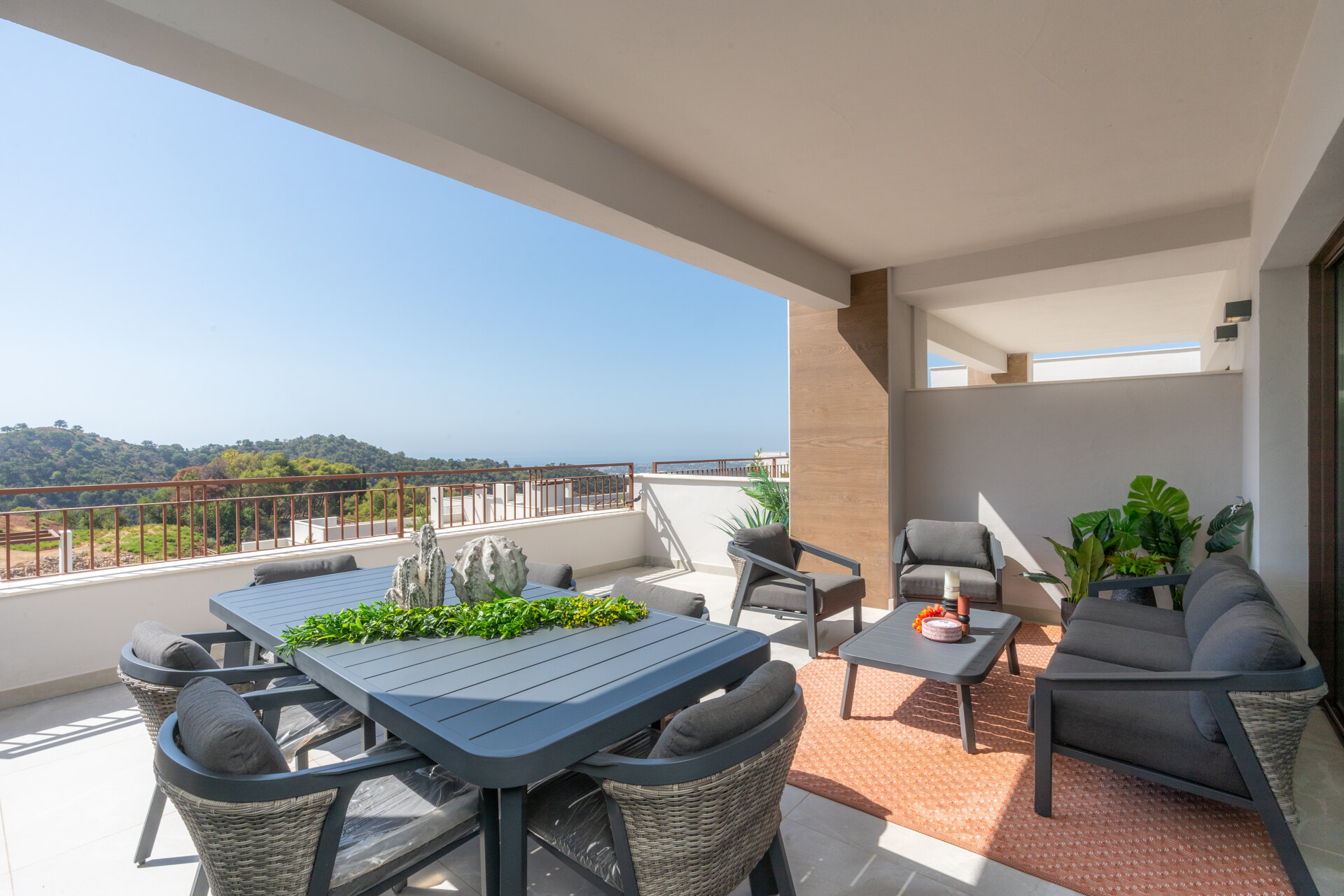 Almazara Views, contemporary townhouses fully integrated in nature.