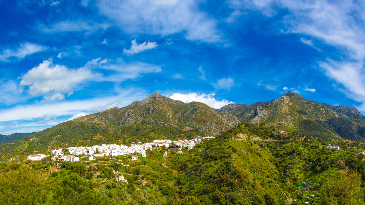 Almazara Views, contemporary townhouses fully integrated in nature.